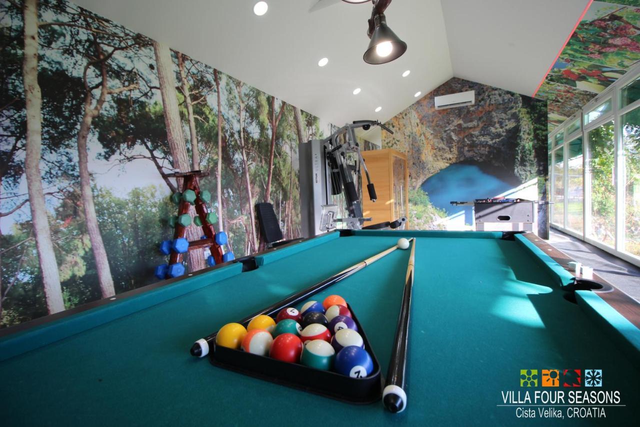 Villa Four Seasons, Heated Pool And 3 En-Suite Bathrooms Velika Cista  Bagian luar foto