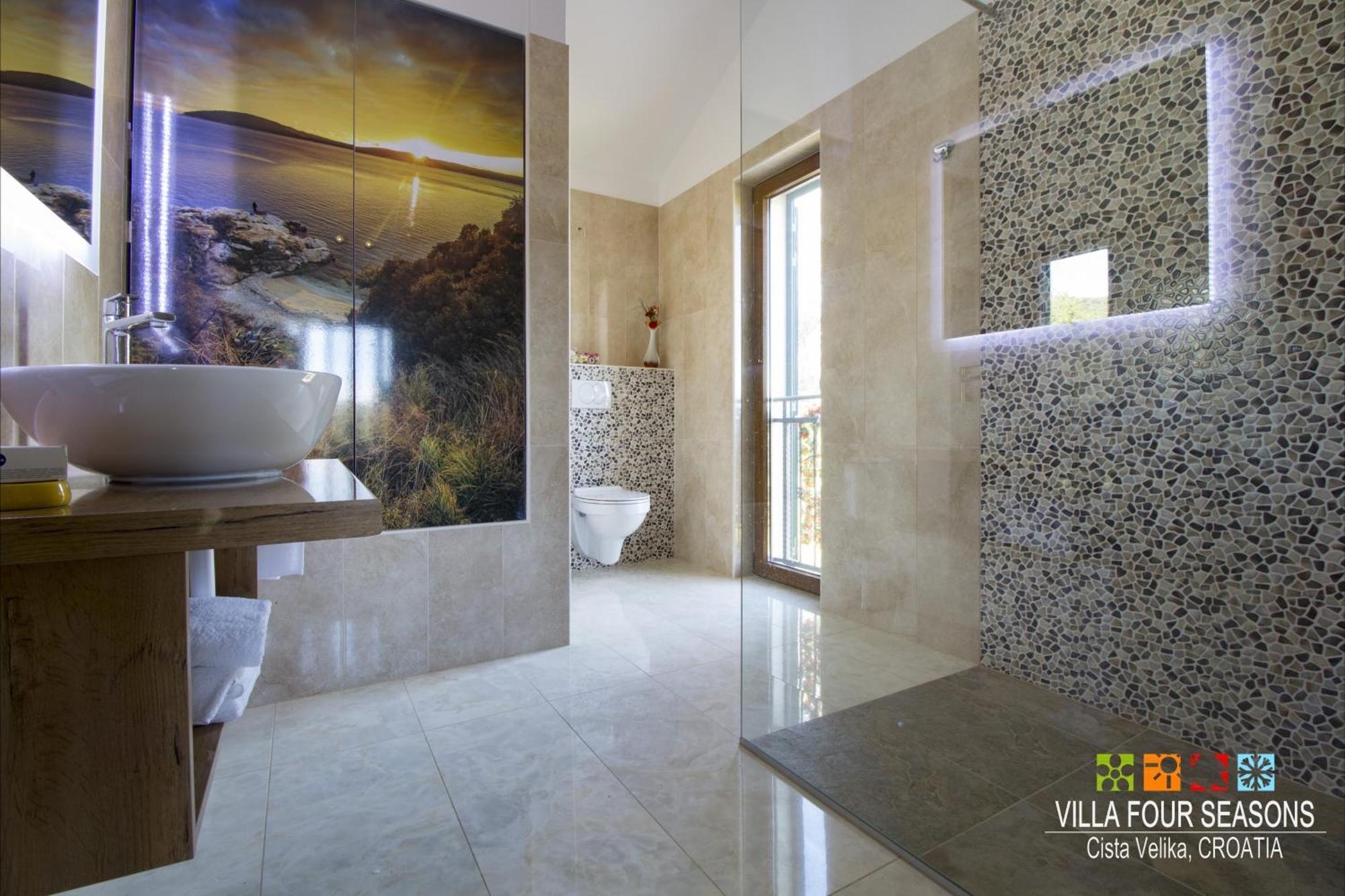 Villa Four Seasons, Heated Pool And 3 En-Suite Bathrooms Velika Cista  Bagian luar foto