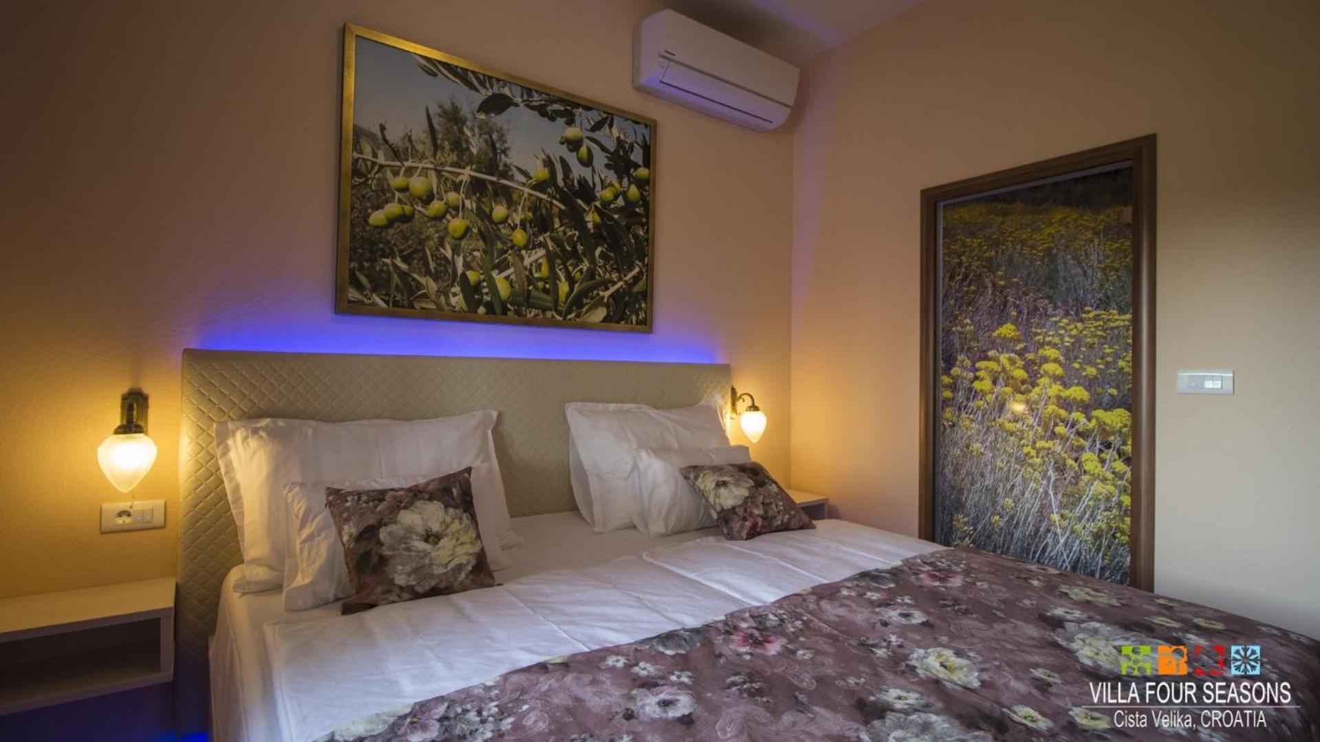 Villa Four Seasons, Heated Pool And 3 En-Suite Bathrooms Velika Cista  Bagian luar foto