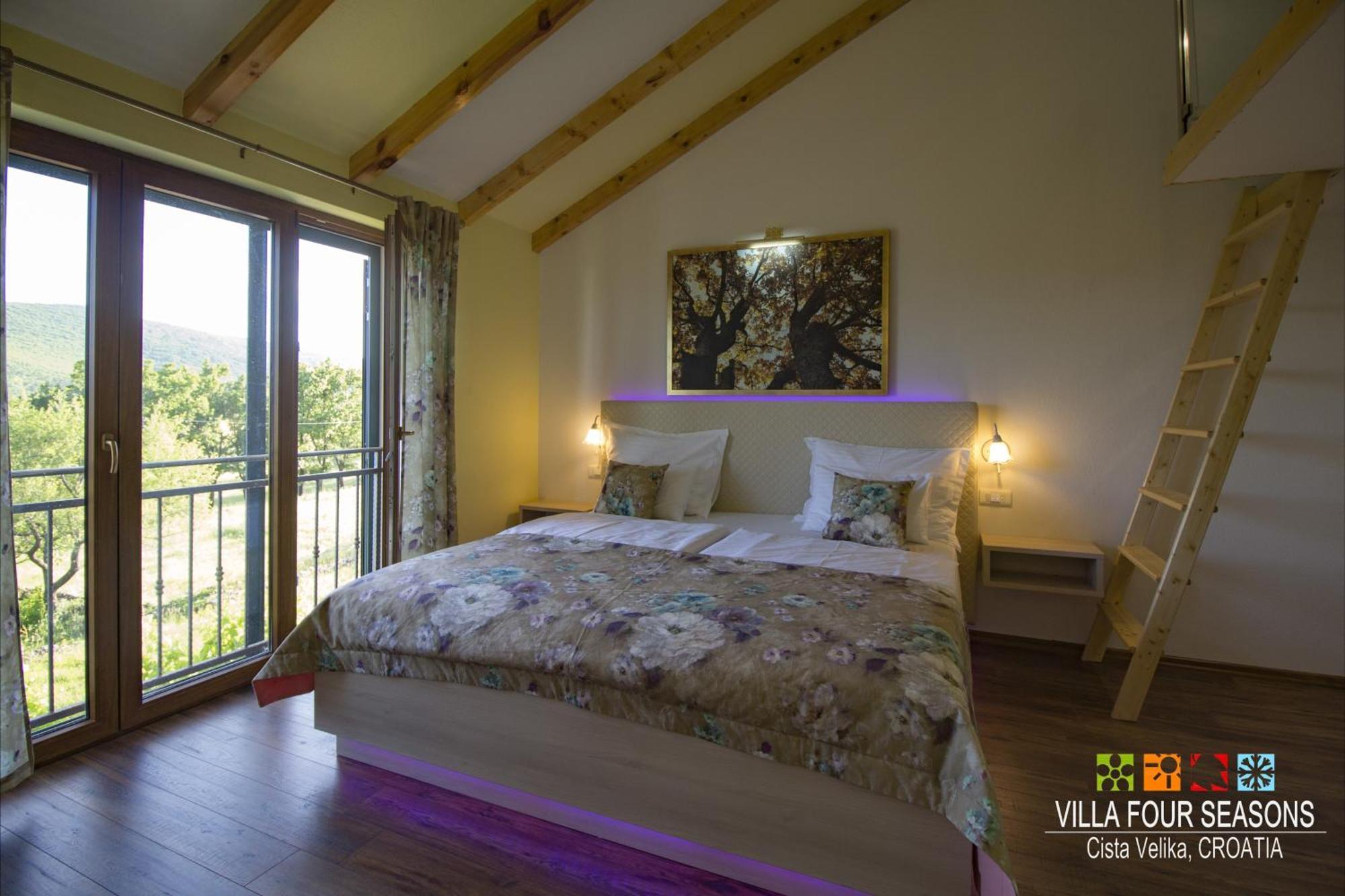 Villa Four Seasons, Heated Pool And 3 En-Suite Bathrooms Velika Cista  Bagian luar foto